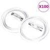 vidaXL Set de badges avec épingle 100 pcs. Acrylique 37 mm Voir les images du produit 1