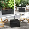 Outsunny 3 in 1 Sonnenschirmständer 80 kg befüllbar, Produktbild-Vorschau 9