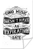 MuchoWow® Poster Musik - Retro - Briefe - Zitat 20x30 cm - Produktbild-Vorschau 1