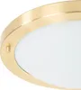 Moderne Deckenleuchte Gold 31 cm IP44 Yuma Produktbild-Vorschau 3