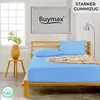 Buymax Spannbettlaken 90x200cm Baumwolle 100% Spannbetttuch Produktbild-Vorschau 2