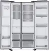 Interior view of an open refrigerator. Produktbild-Vorschau