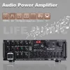 2000W HiFi 2-Kanal Verstärker Bluetooth 5.0 Stereo Produktbild-Vorschau 5