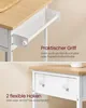Close-up shots of a kitchen cart highlighting its features. Produktbild-Vorschau