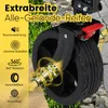Sekey 150 KG Bollerwagen Faltbar Handwagen mit Bremsen und Produktbild-Vorschau 4