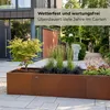 osoltus Pflanzkübel Hochbeet 200x100x43cm Corten-Stahl Produktbild-Vorschau 8