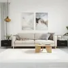The Living Store Couchtische 2 Stk. Schwarz 50x50x40 cm Produktbild-Vorschau 2