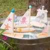 small Foot Wasserspielzeug Katamaran Oktopus aus Holz, Produktbild-Vorschau 8