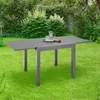 Rozkładany stół ogrodowy 70 x 70/140 cm, antracyt Podgląd zdjęcia produktu 3
