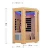 Artsauna Eck-Infrarotkabine Aalborg - Infrarotsauna für bis Produktbild-Vorschau 20