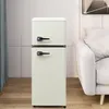 Merax Kühlschrank Retro Kühl-/Gefrierkombination BCD-102, Produktbild-Vorschau 2