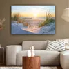 MuchoWow® - Leinwandbilder - Strand - Sonne - Düne - Gras - Produktbild-Vorschau 5