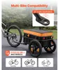 Remorque et chariot 2-en-1 SucceBuy, avec attelage, Voir les images du produit 3