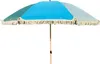 Sonnenschirm Strandschirm Schirm UV Schutz Fransen BLAU Produktbild-Vorschau 1