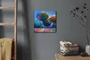 Coloray Hodiny Unikátní 30x30 cm  Tiché hodiny Pro obývací Produktbild-Vorschau 2