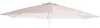 A square umbrella canopy is shown against a white background. Produktbild-Vorschau