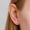Ohrstecker Rentiere von Unique aus rosévergoldetem Produktbild-Vorschau 2
