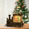 Schneekugel mit Winterzug, beleuchtete Produktbild-Vorschau 4