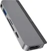 Hyper Drive 6-in-1 USB Type-C grau Dockingstation Produktbild-Vorschau 2