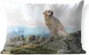 MuchoWow® Outdoor Kissen - Ein Golden Retriever sitzt auf Produktbild-Vorschau 1