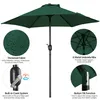 Yaheetech Sonnenschirm ø 230 cm Gartenschirm Knickbarer Produktbild-Vorschau 6
