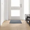 vidaXL Teppichläufer Grau 80 x 150 cm Stoff Produktbild-Vorschau 2