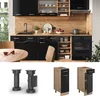 Küchenunterschrank Vicco R-Line Schwarz Hochglanz 30 cm , Produktbild-Vorschau 4