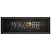 vidaXL Küchenteppich Waschbar Kaffee 60x180 cm Samt Produktbild-Vorschau 1
