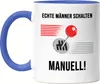 Echte Männer Fahren Manuell Tasse Blau Schaltung Autonarr Produktbild-Vorschau 1