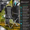 KESSER® Campingstuhl faltbar bis 150 kg Angelstuhl Produktbild-Vorschau 2