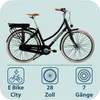 Tretwerk Aurora E Bike 28 Zoll Pedelec Damen Herren 155-185 Produktbild-Vorschau 2