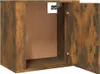 vidaXL Wand-Nachttisch Räuchereiche 50x30x47 cm Produktbild-Vorschau 6
