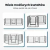 IvoQ Puppyren – Kojec dla psa – 8 paneli – wysokość 60 cm – Podgląd zdjęcia produktu 5