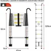 STANEW Échelle Télescopique 3,2M en Aluminium Bricolage Voir les images du produit 2