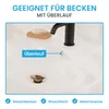 Bächlein Pop Up Ablaufgarnitur mit Überlauf für Waschbecken Produktbild-Vorschau 5
