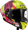 LS2 Integralhelm FF805 Thunder Carbon GP Aero XL Gelb / Rot Produktbild-Vorschau 3