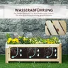 Outsunny Hochbeet, Klappbarer Pflanzkasten, Blumenkasten Produktbild-Vorschau 5