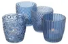 Boltze Marilu, 4 Stück(e), Glas, Blau Produktbild-Vorschau 1