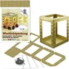 Windlichtpackung 10x12cm gold Produktbild-Vorschau 1