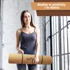 DH FitLife tappetino yoga in sughero e TPE (piccolo loto), Anteprima dell’immagine prodotto 8