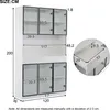 STILVORA Vitrine Highboard Buffetschrank mit Produktbild-Vorschau 7