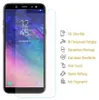 A smartphone screen protector is shown with its features listed in German. Produktbild-Vorschau