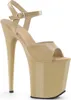 FLAMINGO-809 Damen Sandale von Pleaser, Beige  , EU 40, US Produktbild-Vorschau 1