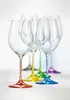 Szkło Do Czerwonego Wina 350 Ml 6 Szt. Rainbow Bohemia Podgląd zdjęcia produktu 6