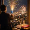 4 bomby na stůl Party popper Silvestrovský stolní ohňostroj Náhled obrázku produktu 3