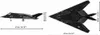 Klocki konstrukcyjne COBI Lockheed F-117 Nighthawk 795 Podgląd zdjęcia produktu 11