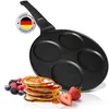 endusor Pancake Pfanne für Induktion mit Antihaftbeschichtung zum Braten von Pancakes, Spiegeleiern, Vista previa de la imagen del producto