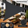 Sonnensegel Dreieck Sonnenschutz Schattensegel UV-Schutz Produktbild-Vorschau 8