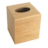 A bamboo tissue box holder. Náhled obrázku produktu