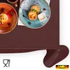 Tischdecke 100x180cm Rechteckig Bordeaux DanceDirty Produktbild-Vorschau 5